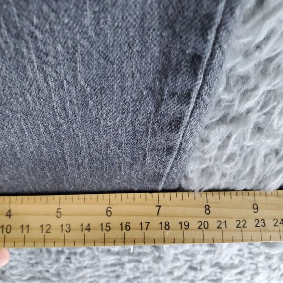 Old Navy Jeans Womens Size 10 Tall Gray Wow Boyfriend Mid-Rise Frayed Denim - Picture 8 of 11